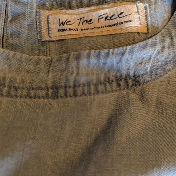 We The Free Moon City Denim Top - Picture 4 of 4
